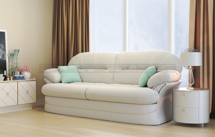 Прямой диван "Жемчужина" без спального места Polyaris - фото 16124