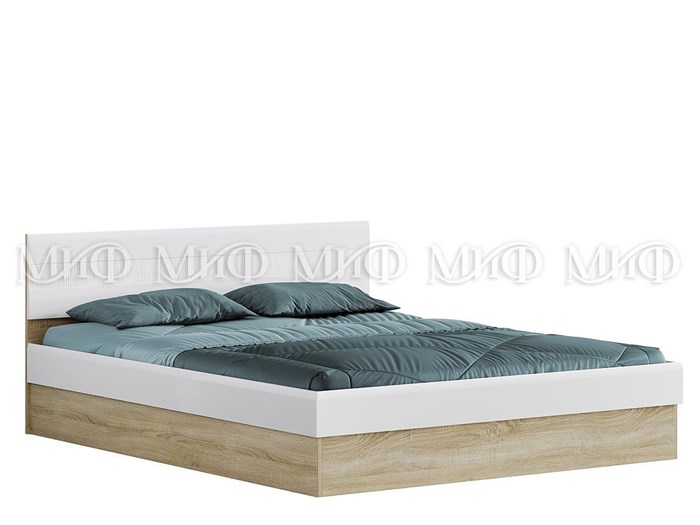 Кровать 1,6 м с ПМ "Фортуна" МИФ - фото 19900
