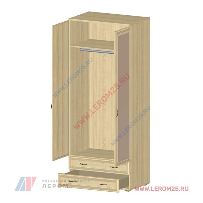 Купить Шкаф с 2 зерк. ШК-1007 "Карина" Лером в магазине Лига Мебели по ...