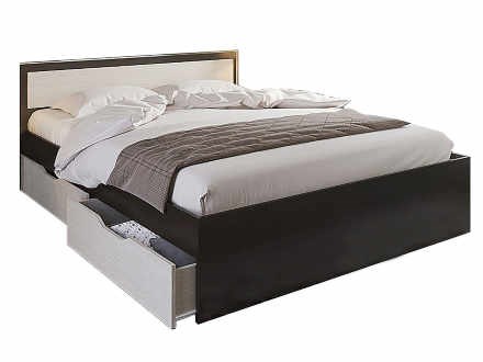 Кровать КР 604  двуспальная с ящиками Гармония Стендмебель - фото 39867