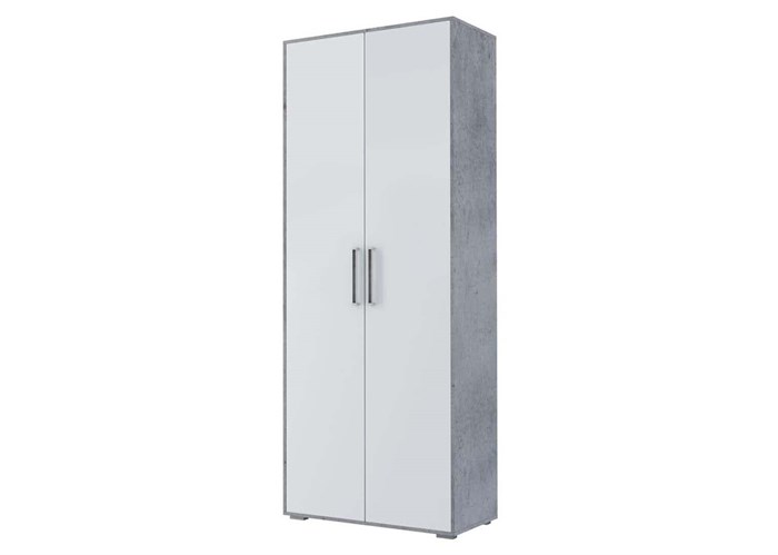 Шкаф Грей 2-х дверный комбинированный SV-мебель - фото 41212