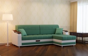 Угловой диван с оттоманкой "Манго А" Polyaris