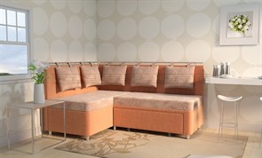 Угловой кухонный диван "Приора" Polyaris