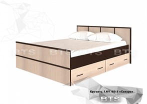 Кровать "Сакура" BTS