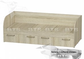 Кровать с ящиками КР-01 "Сенди" BTS