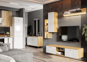 Модульная гостиная Милан SV-мебель