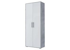 Шкаф Грей 2-х дверный комбинированный SV-мебель