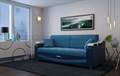 Прямой диван "Манго А" Polyaris - фото 16016