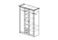 ЯН-06 Шкаф 3-х створчатый "Янна" 1249014759