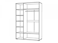 Шкаф 3д "Вегас" Горизонт 1725129461