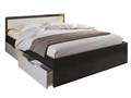Кровать КР-605  двуспальная с ящиками Гармония Стендмебель - фото 39868