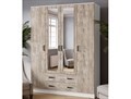 Шкаф 016 с зеркалом  Лагуна  Тэкс 13790