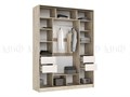 Шкаф - купе "Роджина" 1800 Миф 16790